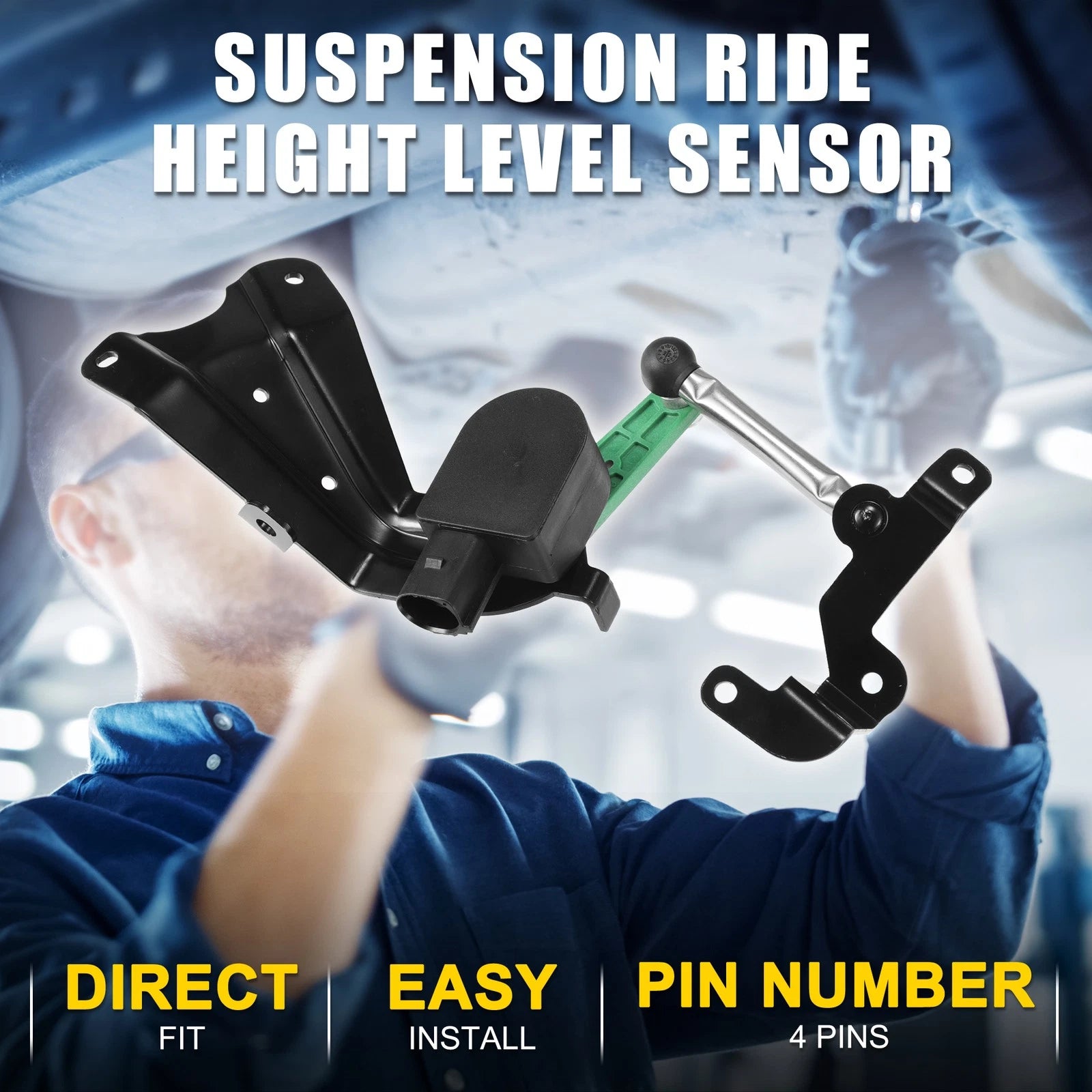 Air Suspension Ride Height Level Sensor for Audi A3 (2006–2013) No. 8J0941310A