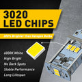 4x T15 921 White CANBUS 6000K LED Bulbs for Up Back Reverse Lights