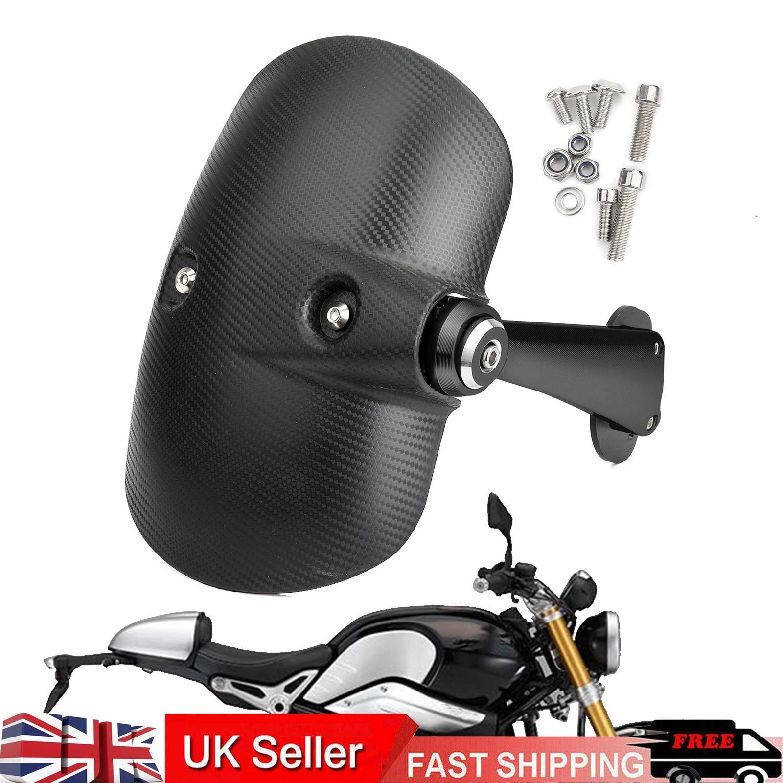 Rear Mudguard Fender for BMW R nine T R9T (2014–2018) BK T9