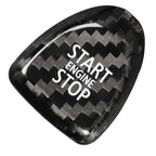 Carbon Fiber Keyless Start Button Cover for BMW Mini Cooper (2002-2023)