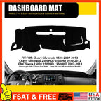 Dash Cover for Chevy Silverado GMC Sierra 1500 (2007â2013)