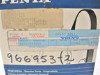Set of 2 V-Belts for Volvo Penta 966953-2 Marine Boat Engine