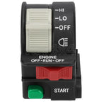 Left Handlebar Hi Low On Off Headlight Start Kill Switch for Polaris (4011387)