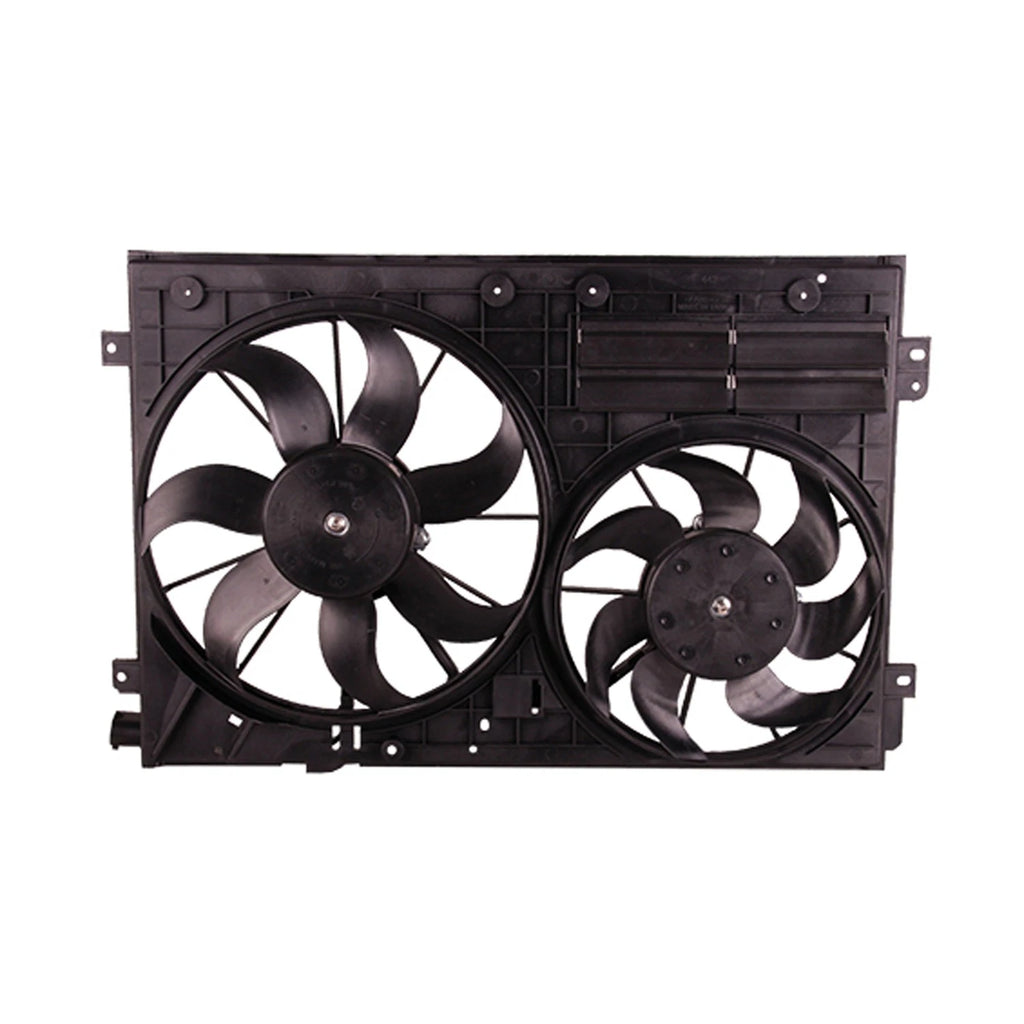 Replacement Dual Fan Assembly Repair Part For 2006-2009 Audi A3