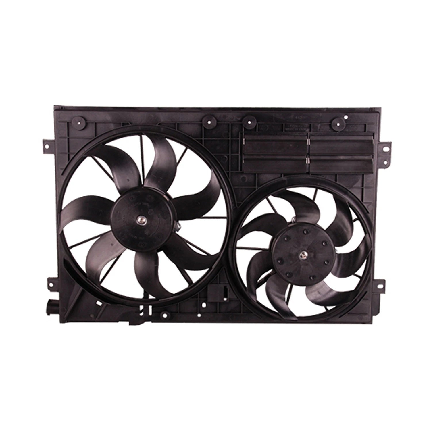 Replacement Dual Fan Assembly Repair Part For 2006-2009 Audi A3
