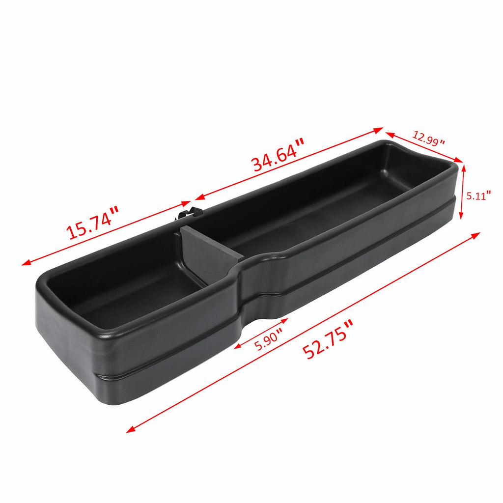 Under Seat Storage Box for Ford F-150 Super Crew Cab (2015–2025) 09281
