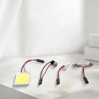 12V 6000K Super White COB LED Panel Light for Dome / Car Interior Ceiling