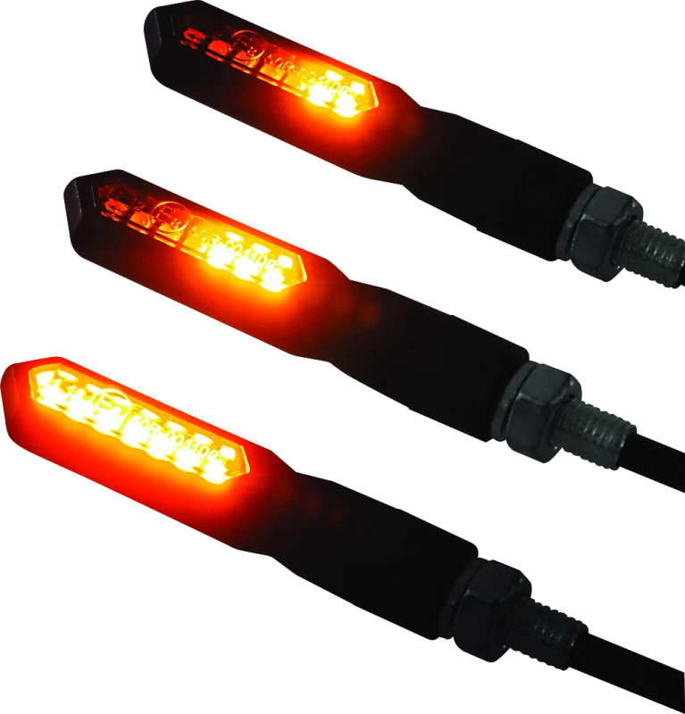 Sequential Turn Signal Kit for Powersports Vehicles (7/14 LEDs)