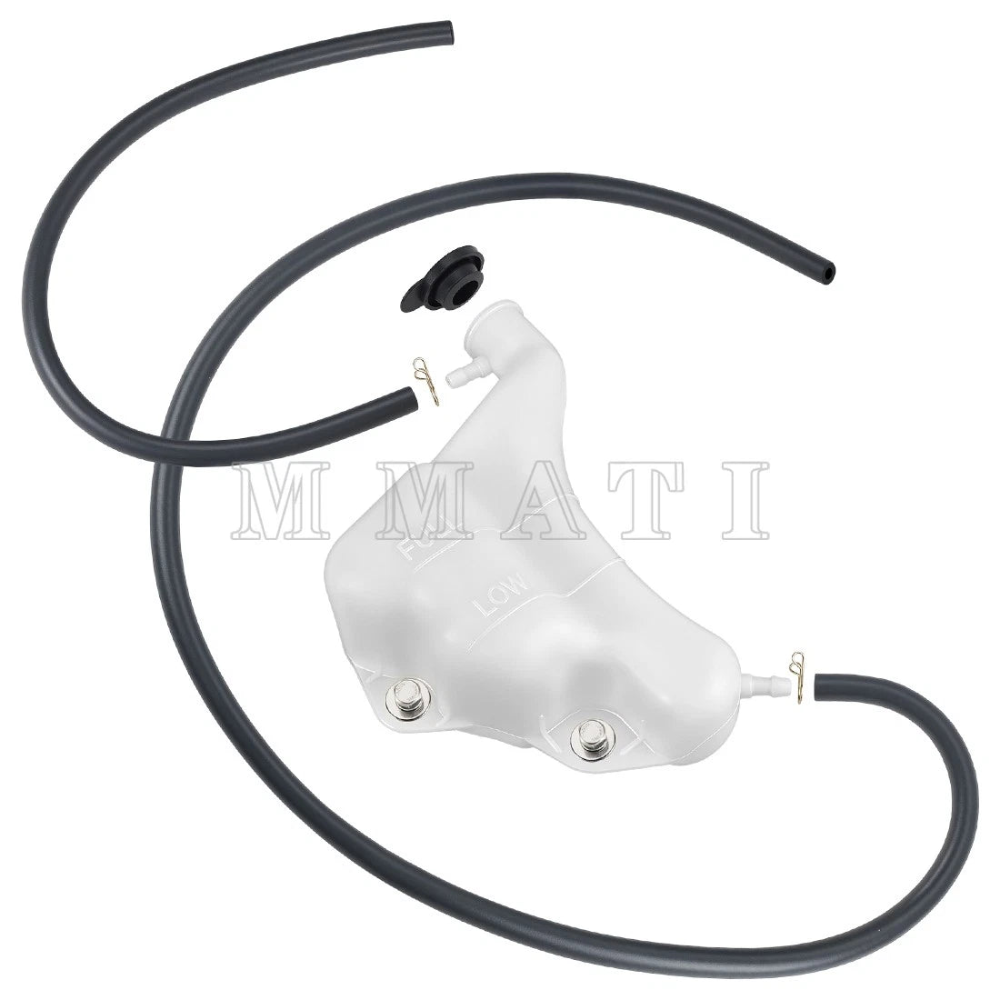 Overflow Coolant Recovery Tank w/ Cap Hose for Yamaha Raptor 700/700R (2006–2024)