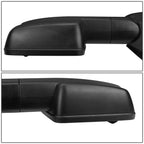 Pair Manual Amber LED Turn Signal Side Towing Mirrors for Chevy GMC C/K (1988–2002)