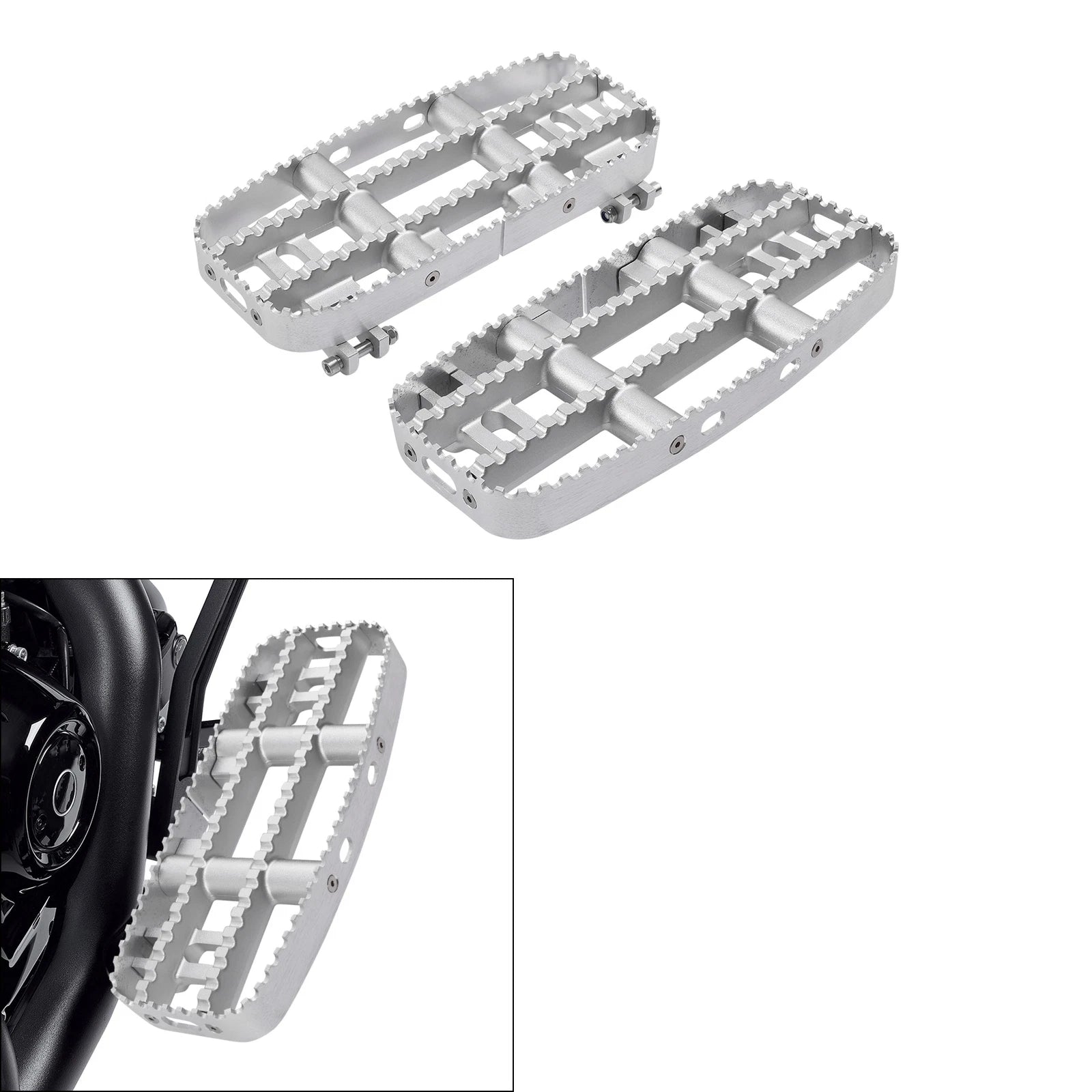 Driver Floorboard Footboard for Harley Touring Street Road Glide (2014–2024)