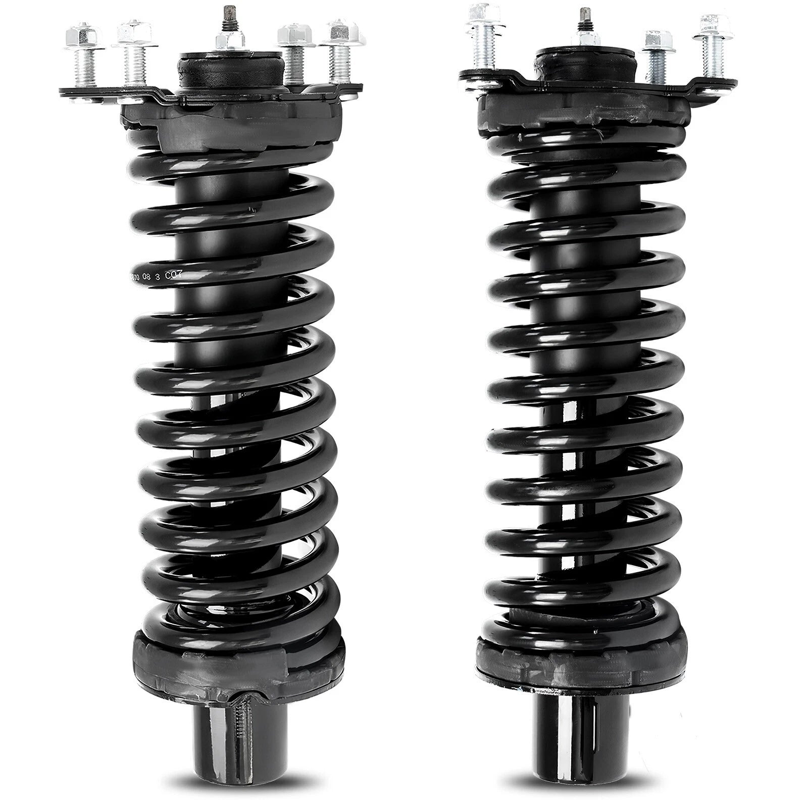 Front Pair Strut Assembly with Coil Spring for Dodge Nitro (2007–2020) & Jeep Liberty (2002–2012)