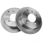 Rear Disc Brake Rotor & Ceramic Pads for Kia Soul (2010–2013)