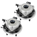 2X Front Wheel Bearings & Hubs for Jeep Wrangler (2007–2016)