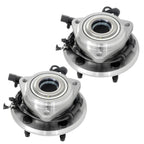 2X Front Wheel Bearings & Hubs for Jeep Wrangler (2007–2016)