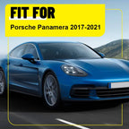 Set of 4 Gloss Black Pillar Posts for Porsche Panamera (2017-2021)