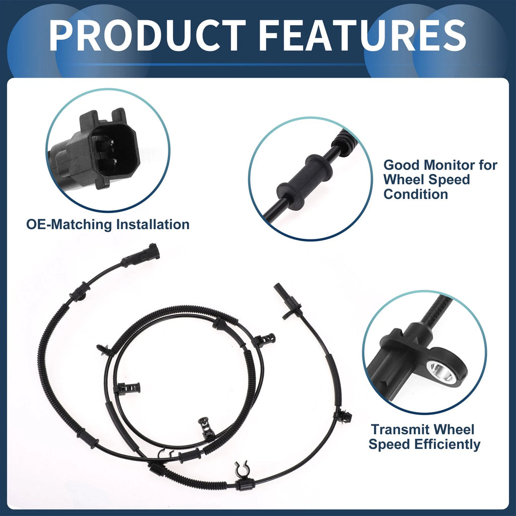 ABS Wheel Speed Sensor No.BL3Z2C190C for Ford F-150 (2004–2020) Rear Right