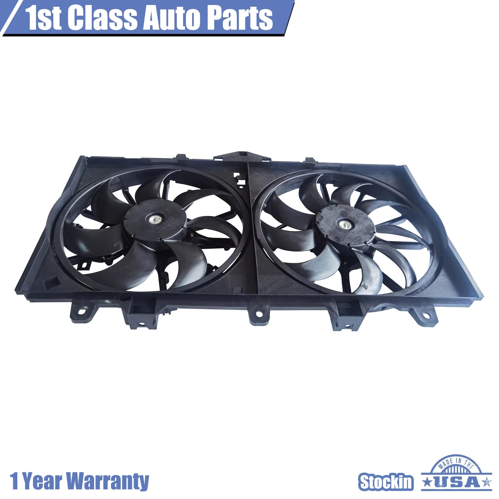 Radiator & Condenser Fan for Infiniti Q50 (2014–2020)