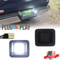 Smoked White LED License Plate Light for Ford F-150 (2015–2022)