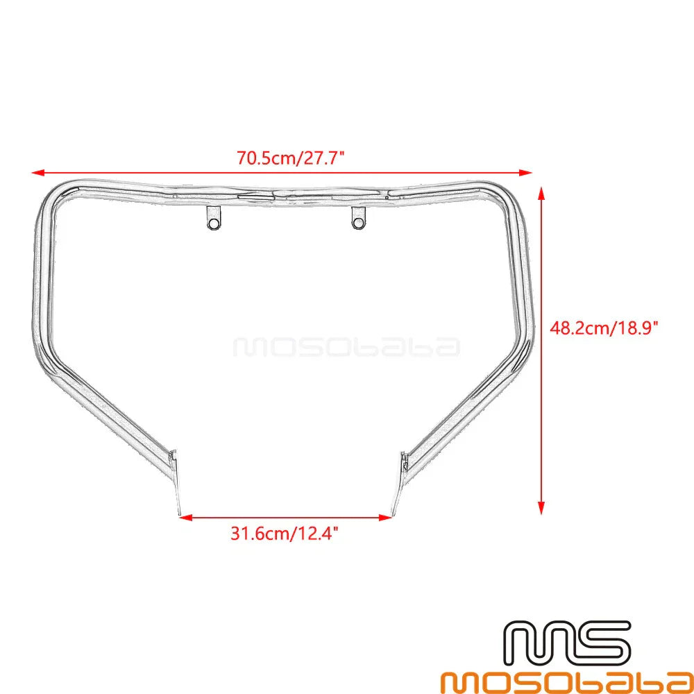 Motorcycle Engine Guard Bumper Crash Bar for Harley Sportster S (2021-2023)