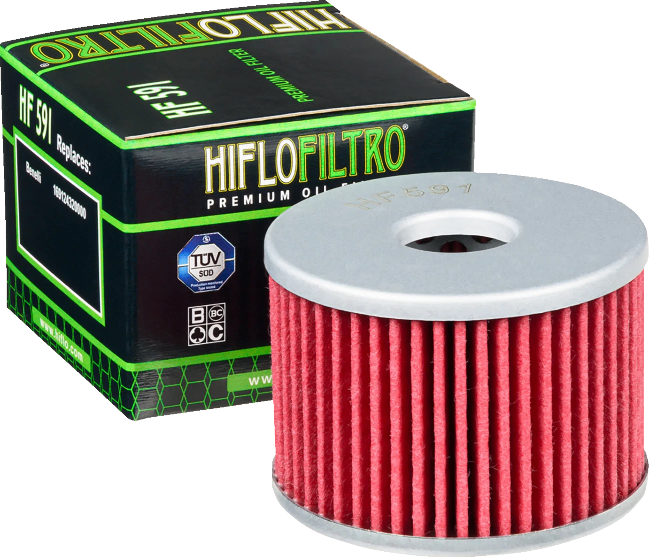 HIFLOFILTRO Oil Filter HF591 for