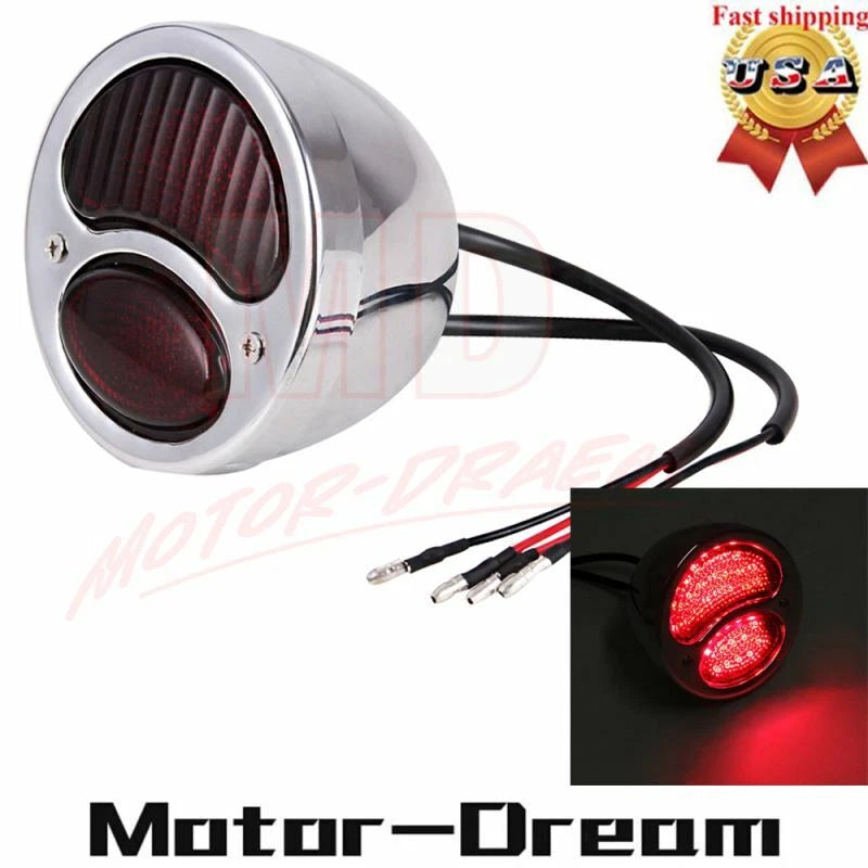 2 Duolamp LED Vintage Tail Lights for Ford Model A (1928–1931)