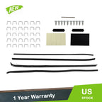 Set of 2 Outer Window Sweep Weatherstrip Seals for Camaro Firebird (1970–1981)