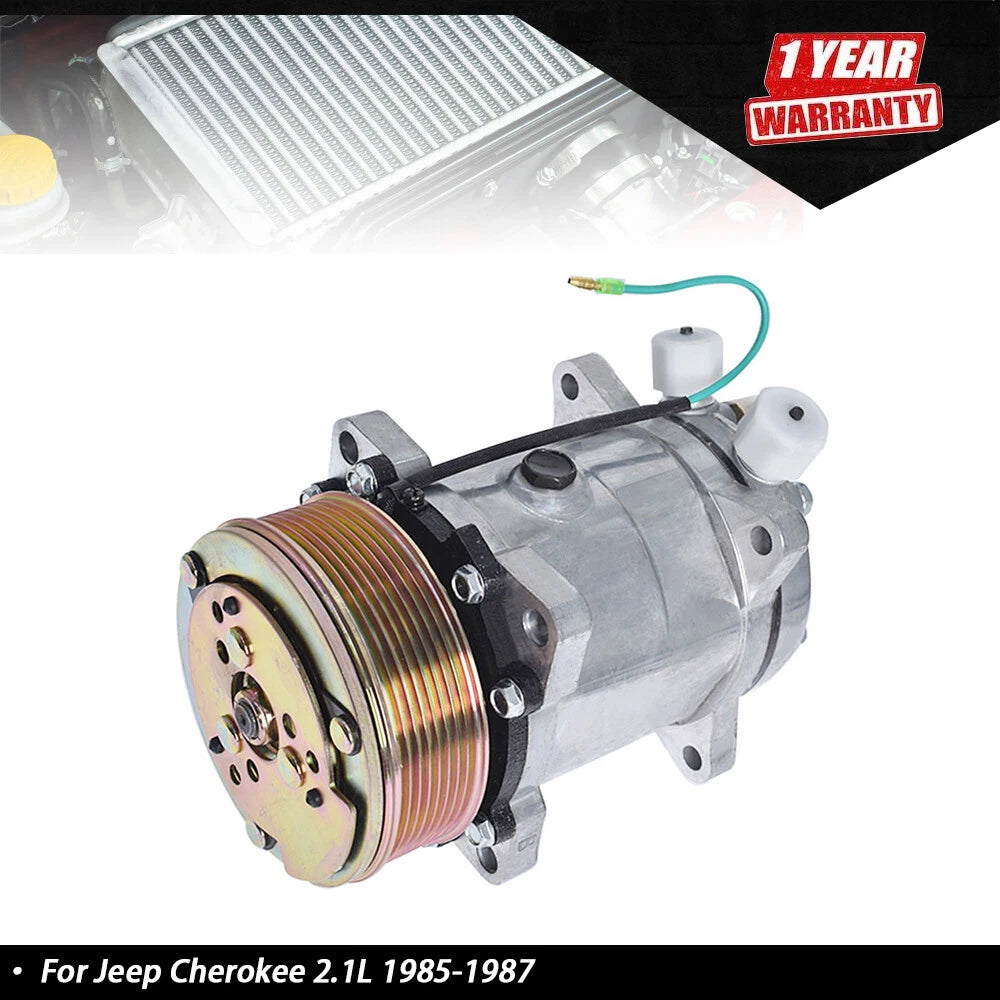 A/C Compressor with Clutch for Jeep Cherokee (1985-1987)