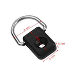 Set of 12 D Ring Tie Down Loops for Kayak and Boat