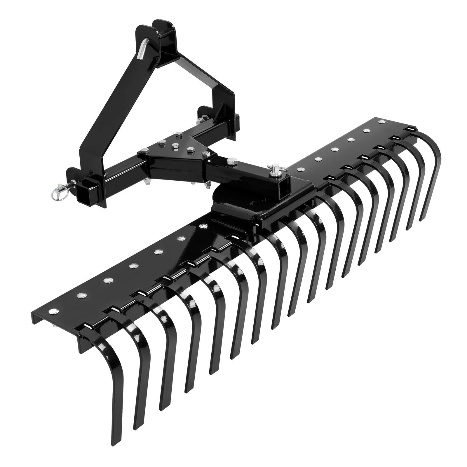 3 Point Landscape Stone Rake Can for Class 0 Tractor (50")