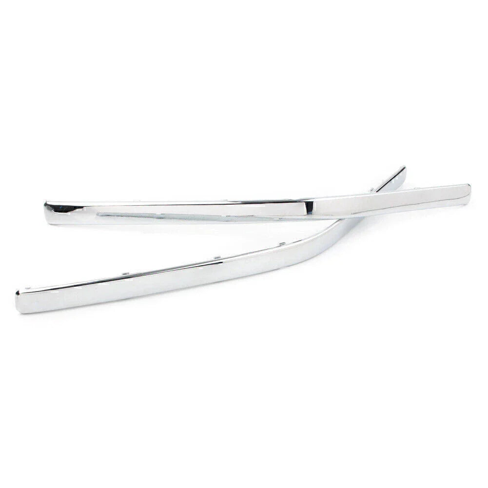Chrome Front Side Fairing Cowl Edge Molding Trim for Honda GL1800 (2001-2006)