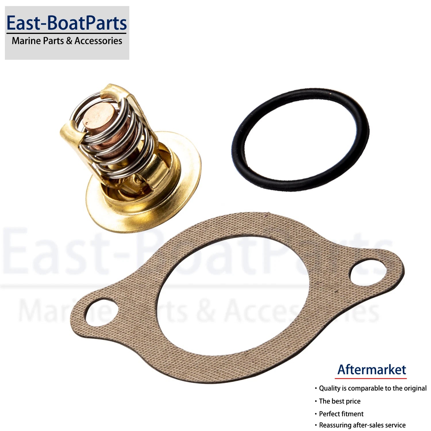 71°C Thermostat Kit for Volvo Penta 375HP 420HP (DPX375 DPX420) 3852111