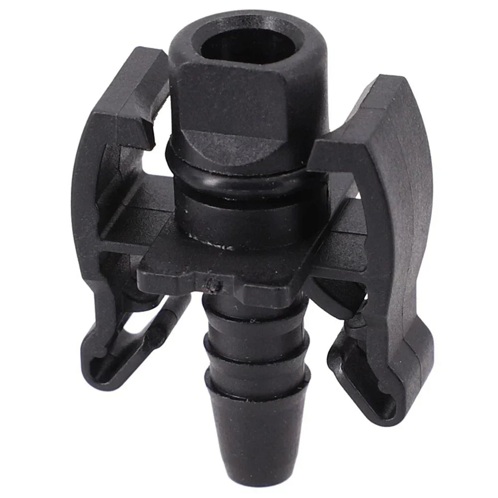 2Pcs Expansion Water Tank Water Hose Straight Connector Accessories for Car