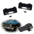 Smoked Front Turn Signal Park Lights for Chevy Silverado GMC (1981–1982)
