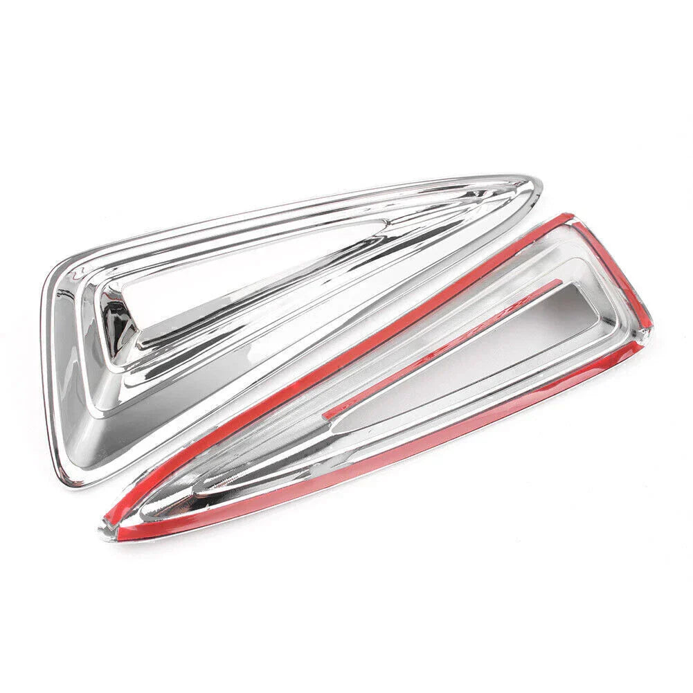 Front Fog Lamp Light Cover Trim for Toyota C-HR (2016-2018) Chrome