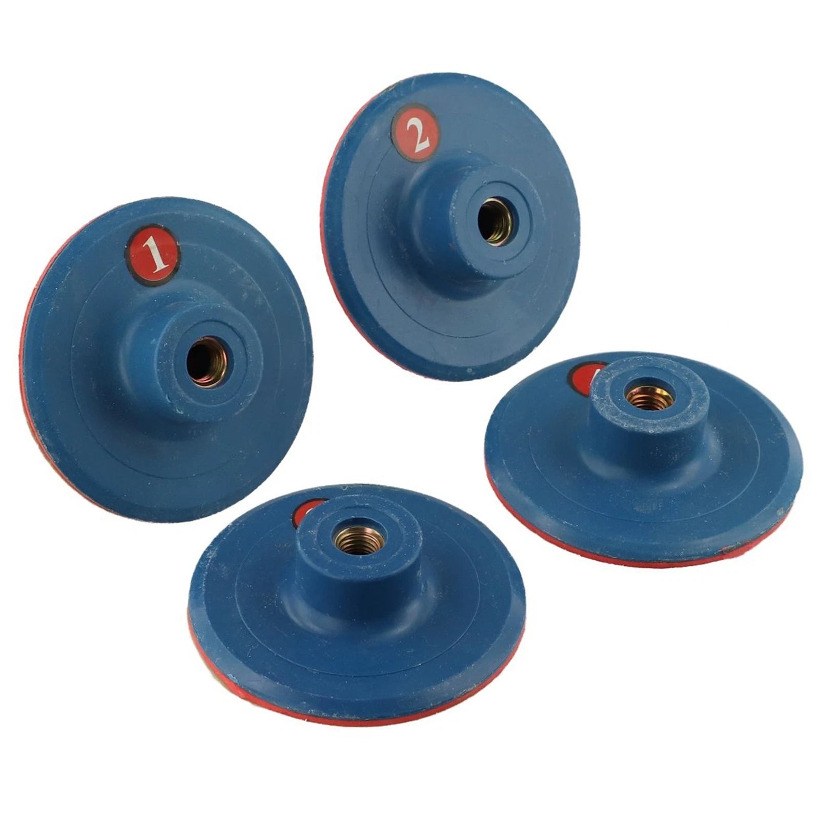 Set of 4 Wet Polishing Pads for Stone Finishes