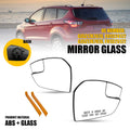 2X Tow Mirror Glass Non-Heated LH+RH for Ford Escape (2017–2019)