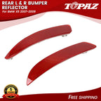 Set of 2 Rear Bumper Reflectors for BMW X5 (2007–2013)