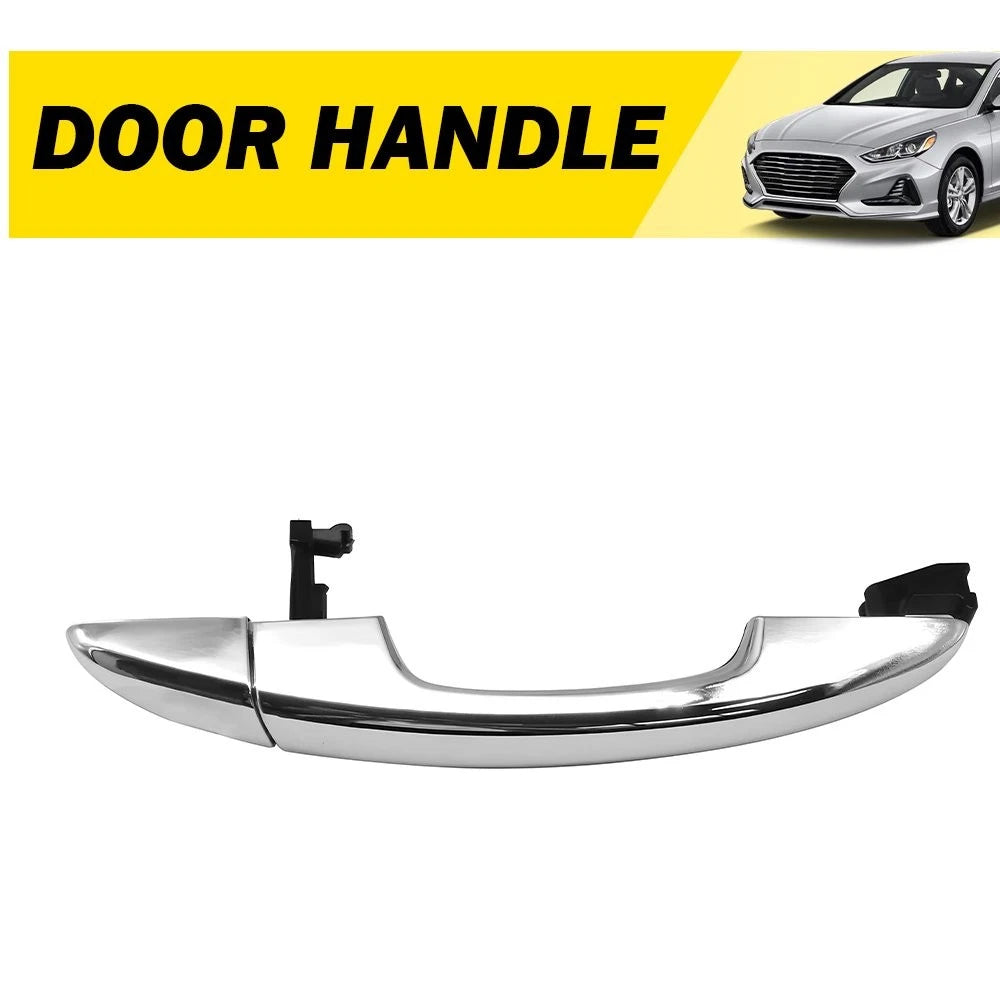 Chrome Front Passenger Right Exterior Door Handle for Hyundai Sonata (2015–2019)