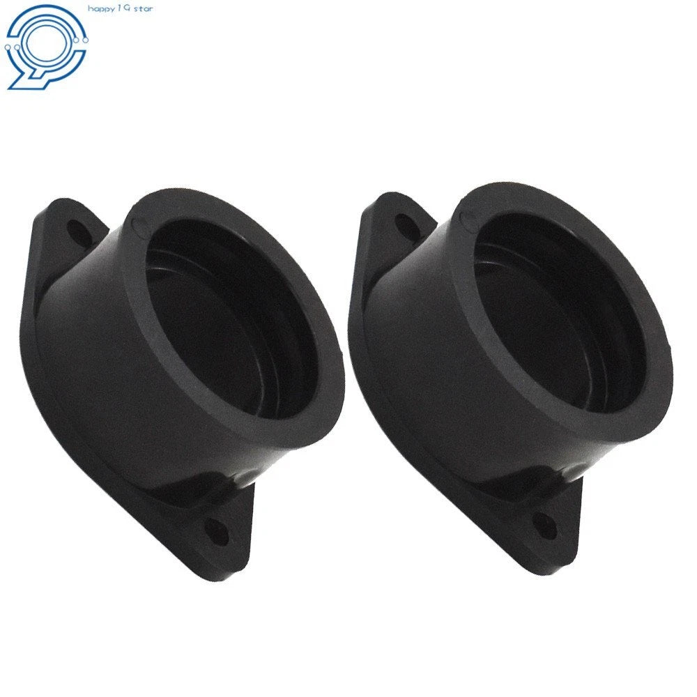 Set of 2 Carburetor Insulator Intake Boots for Kawasaki KZ440 (1980–1983)