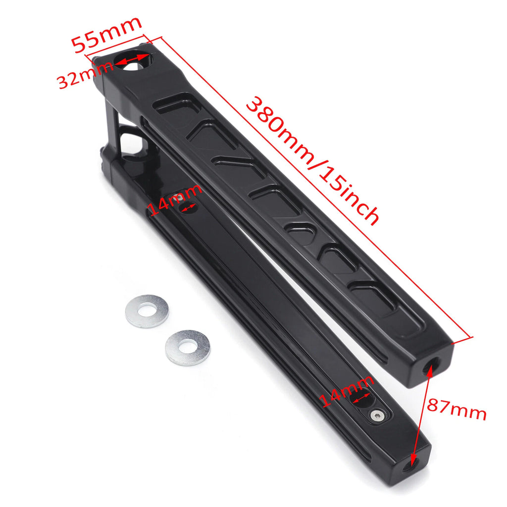 14" Riser Top Clamp for Harley-Davidson Touring FLHR (1 1/4" Handlebar)
