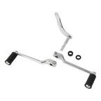 Chrome Heel Toe Shift Lever Pedal Shifter Rod for Harley Softail (2007-2017)