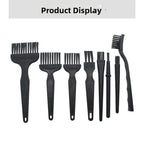 8-Piece Anti Static Brush Set for Keyboard Dust Removal and PCB Cleaning