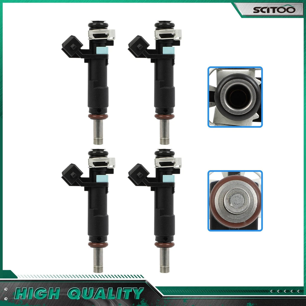 Set of 4 Fuel Injectors for Chevrolet Cruze Sonic (2011–2015) 1.8L