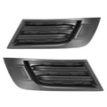Set of 2 Fog Light Cover Bezel Trims for Chevy Traverse (2013–2017) ABS