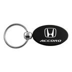 Black Oval Keychain KC1340.ACC.BLK - Officially Licensed for Honda Accord