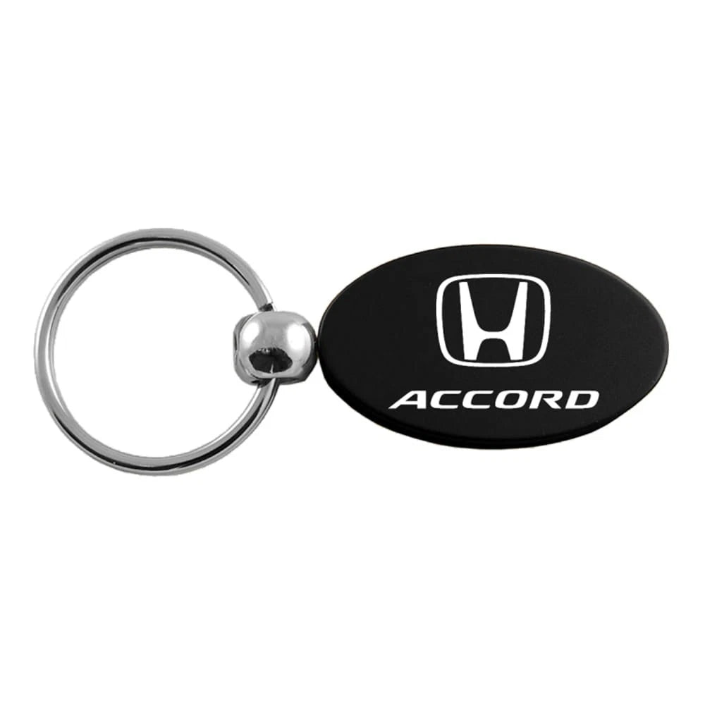 Black Oval Keychain KC1340.ACC.BLK - Officially Licensed for Honda Accord