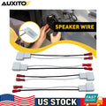 4X Speaker Wire Adapters Harness Connector for Toyota Camry/Venza/Yaris/Celica (2007–2021)