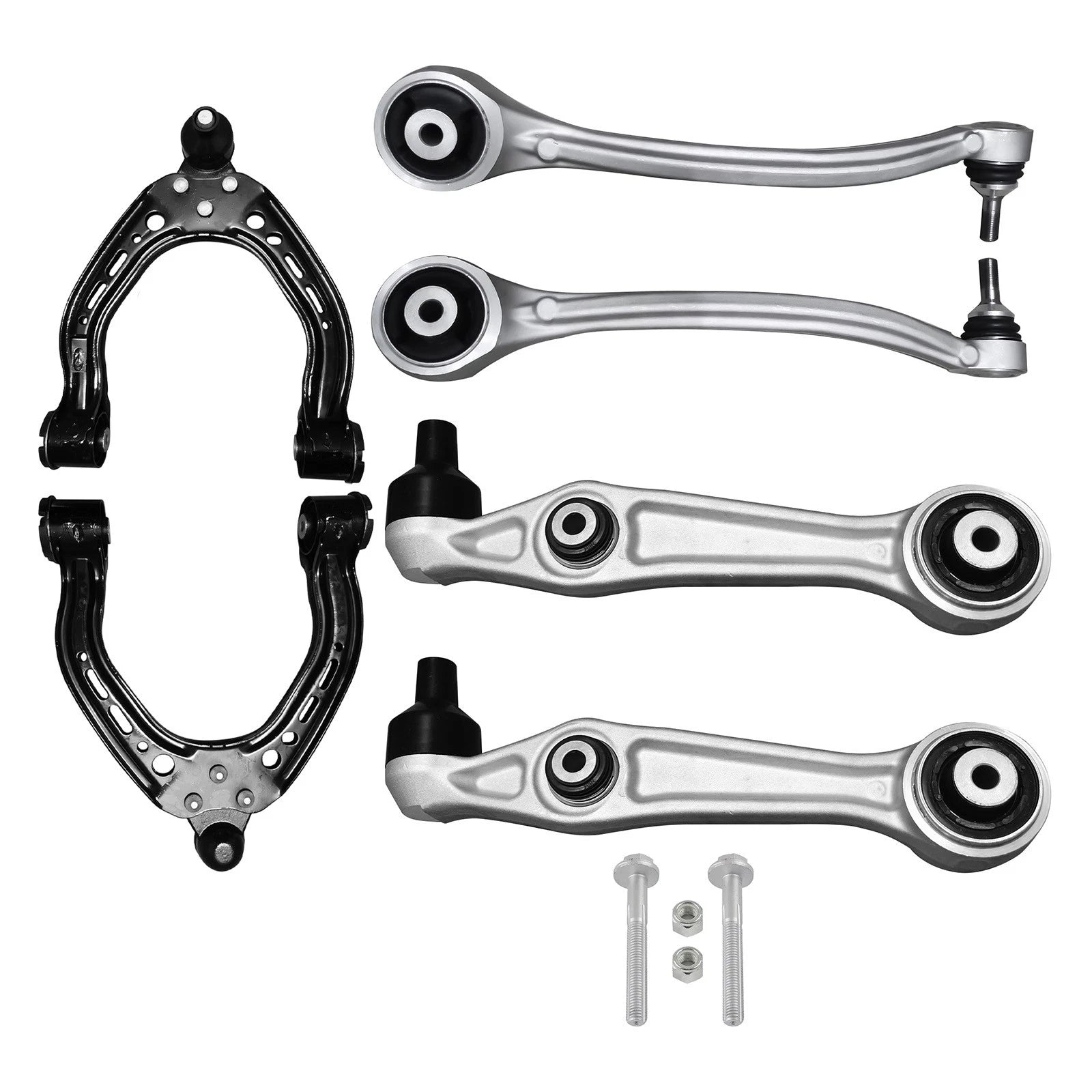 Set of 4 Control Arms w/ Ball Joints for Tesla Model S (2012–2021)