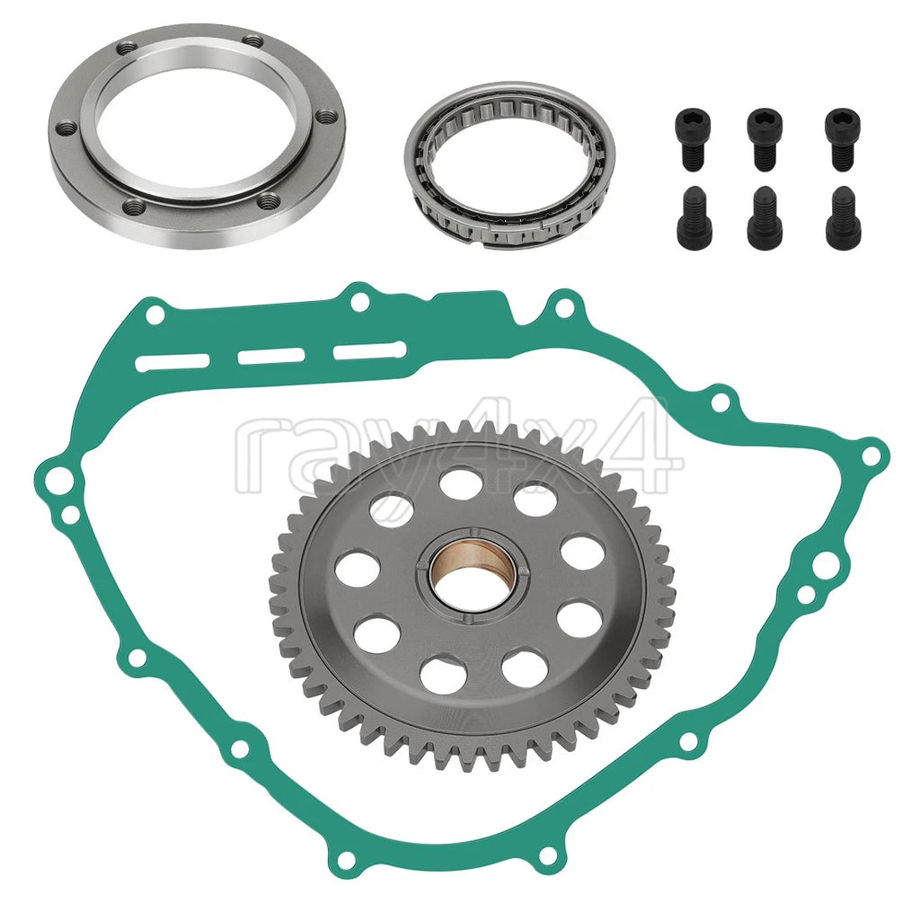 One Way Bearing Starter Clutch Gear Kit for Yamaha Grizzly 550 700 (2007–2014)